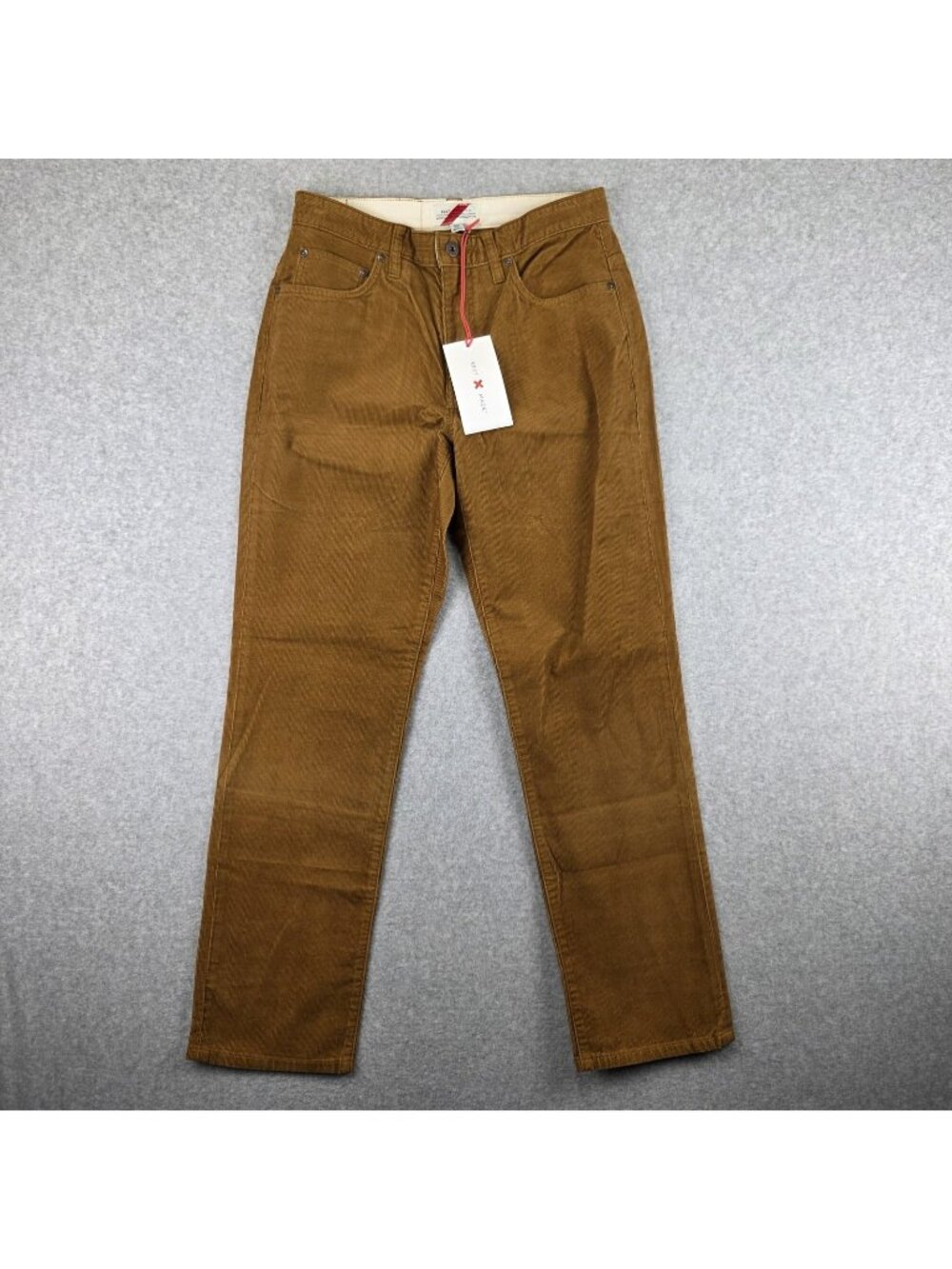 Best Made Co Corduroy Pants Mens 30x30 Brown Slim Tapered Chino 5 Pocket